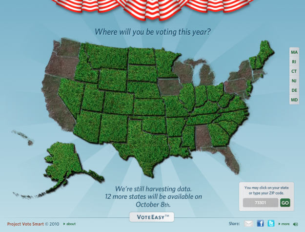 Project Vote Smart VoteEasy by Periscopic