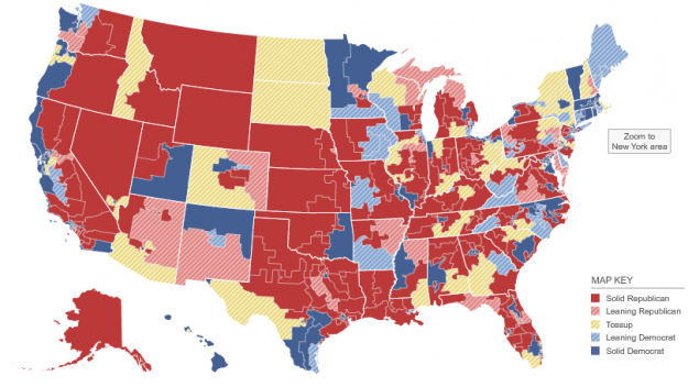 House Race Ratings on NYT
