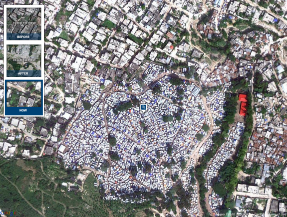 Haiti then and now in maps