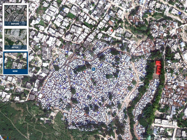 Haiti then and now in maps