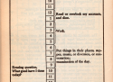 Benjamin Franklin schedule