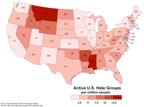 Geography of hate