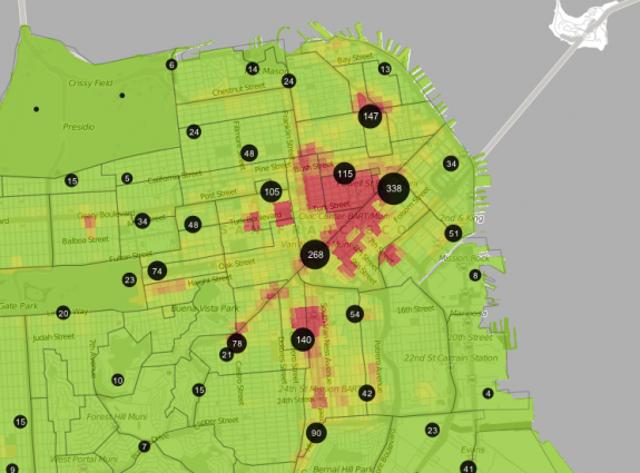 Trulia crime maps - San Francisco