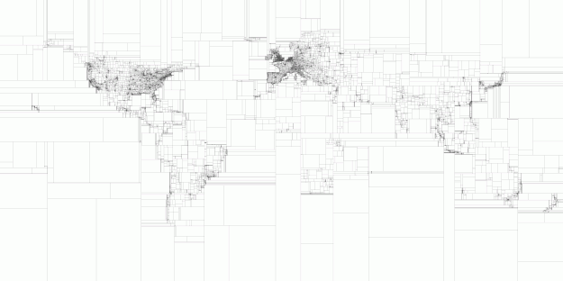 Binary subdivision by Eric Fischer