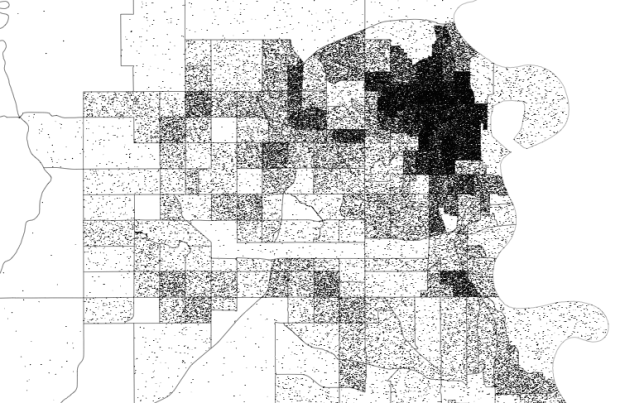 How to make dot density maps