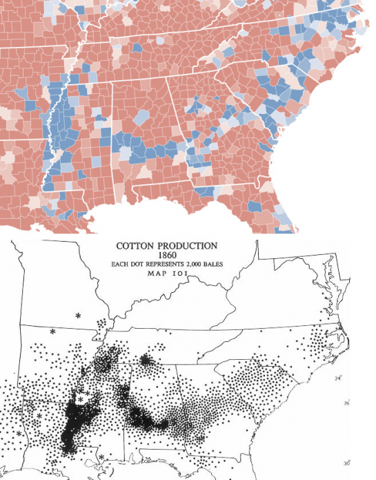 Cotton Picking Correlates to President Picking Cotton Picking Correlates to President Picking