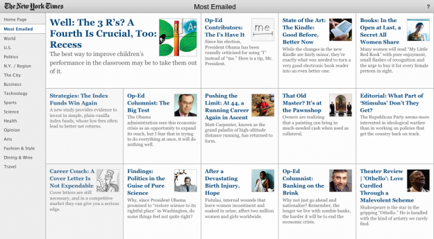 News at a Glance with New York Times Article Skimmer News at a Glance with New York Times Article Skimmer