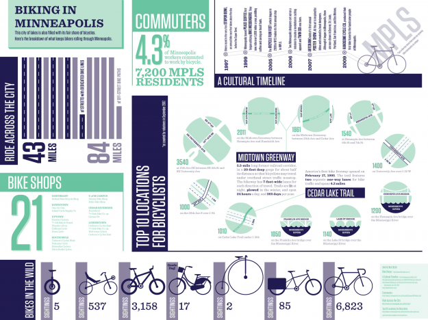 Local neighborhood infographics