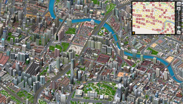 See the World Through SimCity’s Eyes – One Up On OnionMap