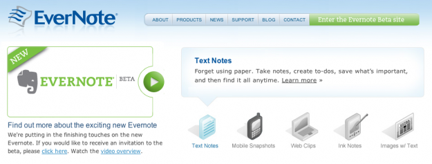 Your Notes, Snapshots, and Memories Accessible From Everywhere – Evernote