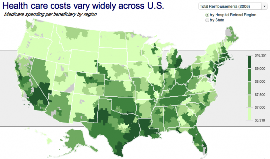 Health Care Costs Vary Widely By Region Health Care Costs Vary Widely By Region