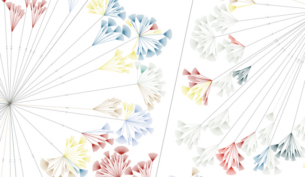 Regularities and Patterns Within a Literary Space
