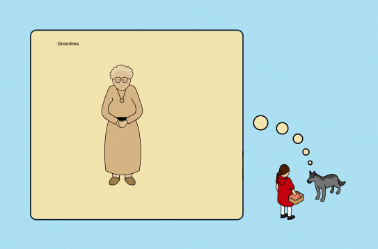Little Red Riding Hood, the Animated Infographic Story