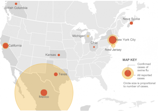 Tracking Swine Flu Worldwide – Where and How, Plus Data