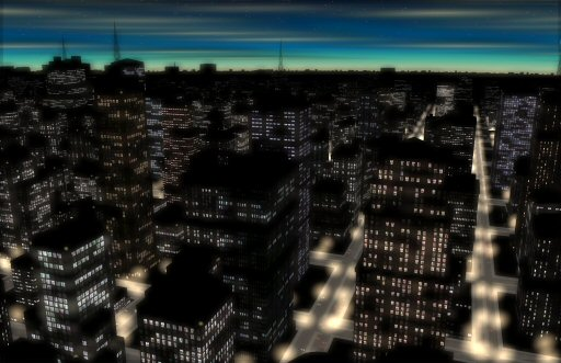 Pixel City: Computer-generated City
