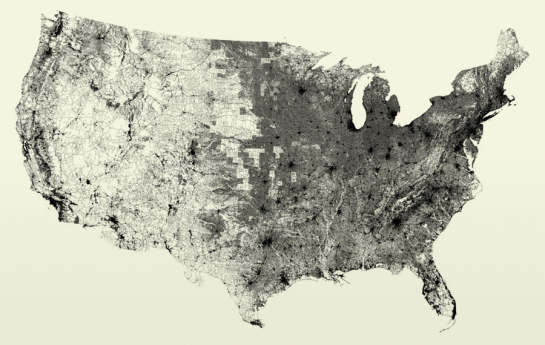 All 26 Million Road Segments in Continental United States