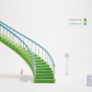 Colored Tree, Cookies, and Stairs in Visualization Ad