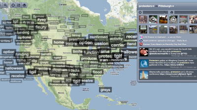 Trendsmap Shows Twitter Trends Geographically