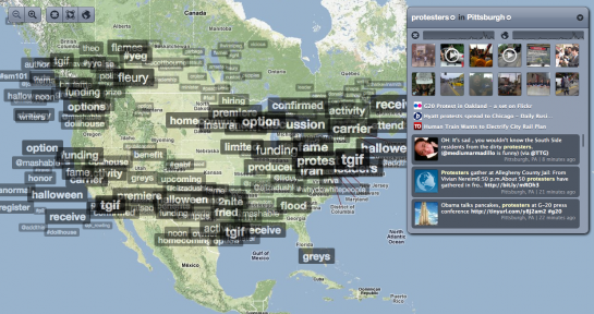 Trendsmap Shows Twitter Trends Geographically Trendsmap Shows Twitter Trends Geographically
