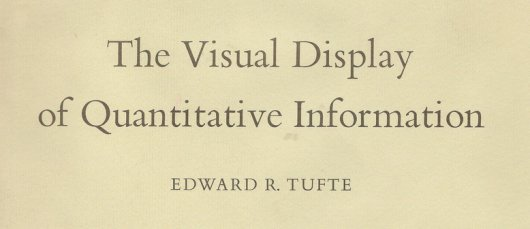 Win a Copy of The Visual Display of Quantitative Information By Edward Tufte Win a Copy of The Visual Display of Quantitative Information By Edward Tufte