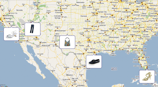 Zappos Maps Sales in Real-time