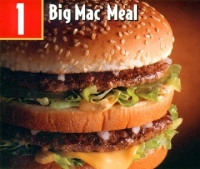 Big Mac meal from McDonaldâ€™s