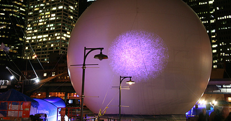 Project Smile Sphere Installation
