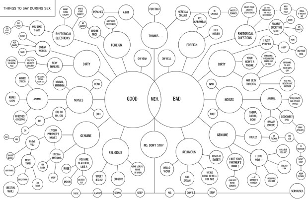 Flowchart Shows You What To Say During Sex Flowingdata 0158