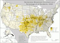 Religious Geography of the United States – FlowingData