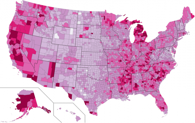 Another choropleth map