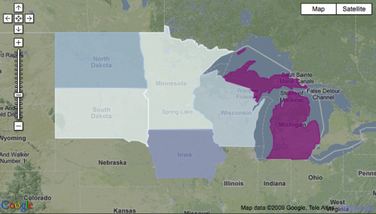 choropleth with cartographer.js