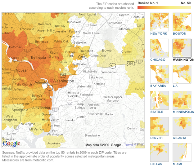 The Geography of Netflix Rentals | FlowingData