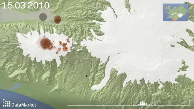 Animated map of earthquakes in Iceland | FlowingData