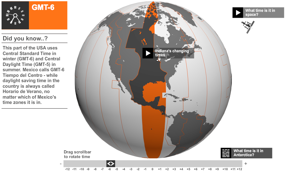 Time zones – Travel guide at Wikivoyage