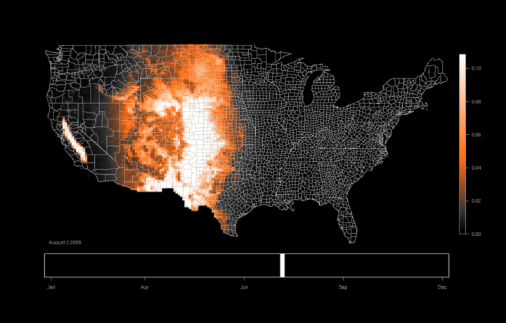 Bird migration patterns mapped | FlowingData