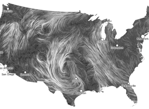 Wind Map by Viegas and Wattenberg