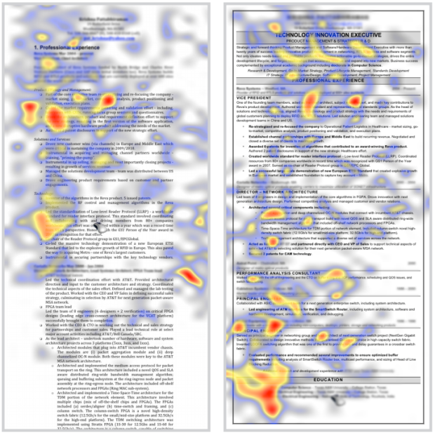 How recruiters look at your resume FlowingData