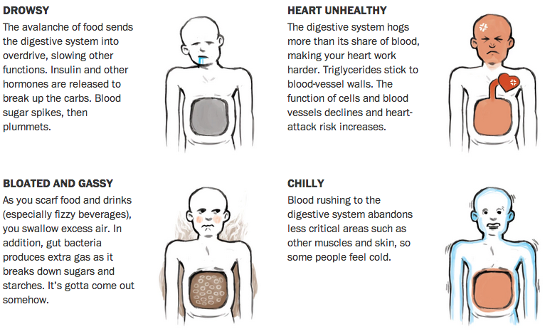 Why You Feel Bloated After Holiday Meals FlowingData