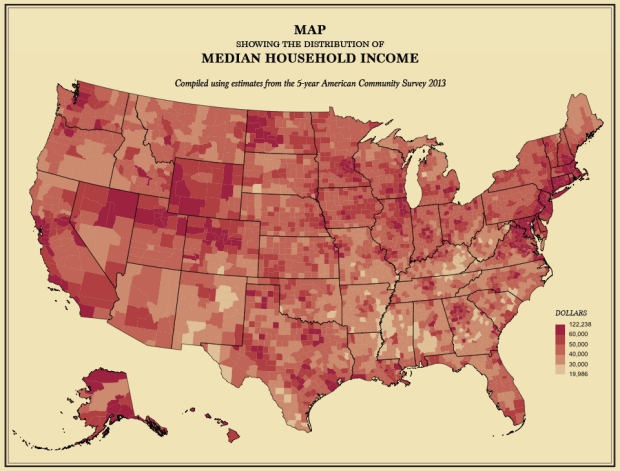 Median Household Income Flowingdata 1321