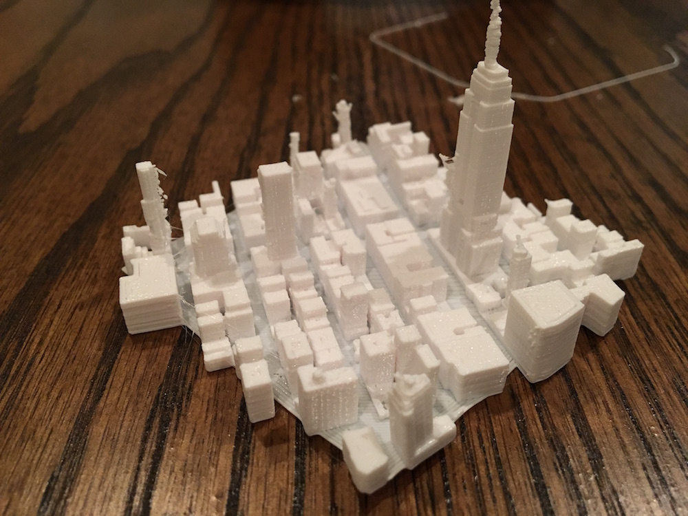 Empire State 3-D print