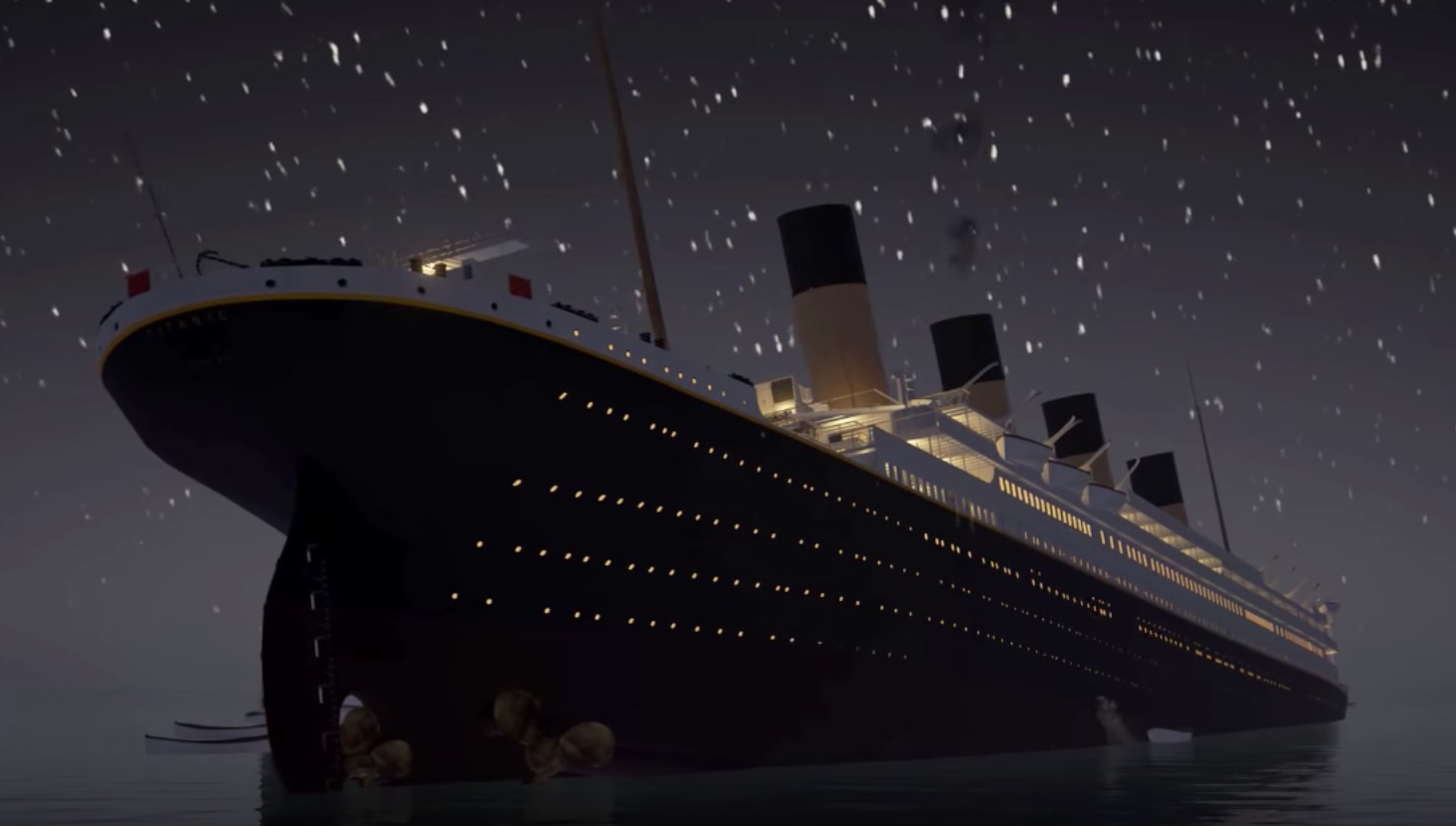 Titanic sinking in real-time | FlowingData