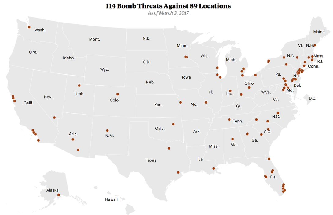 Dot Map | Chart Types | FlowingData