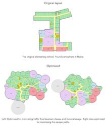 “Optimized” floor plan with genetic algorithms – FlowingData