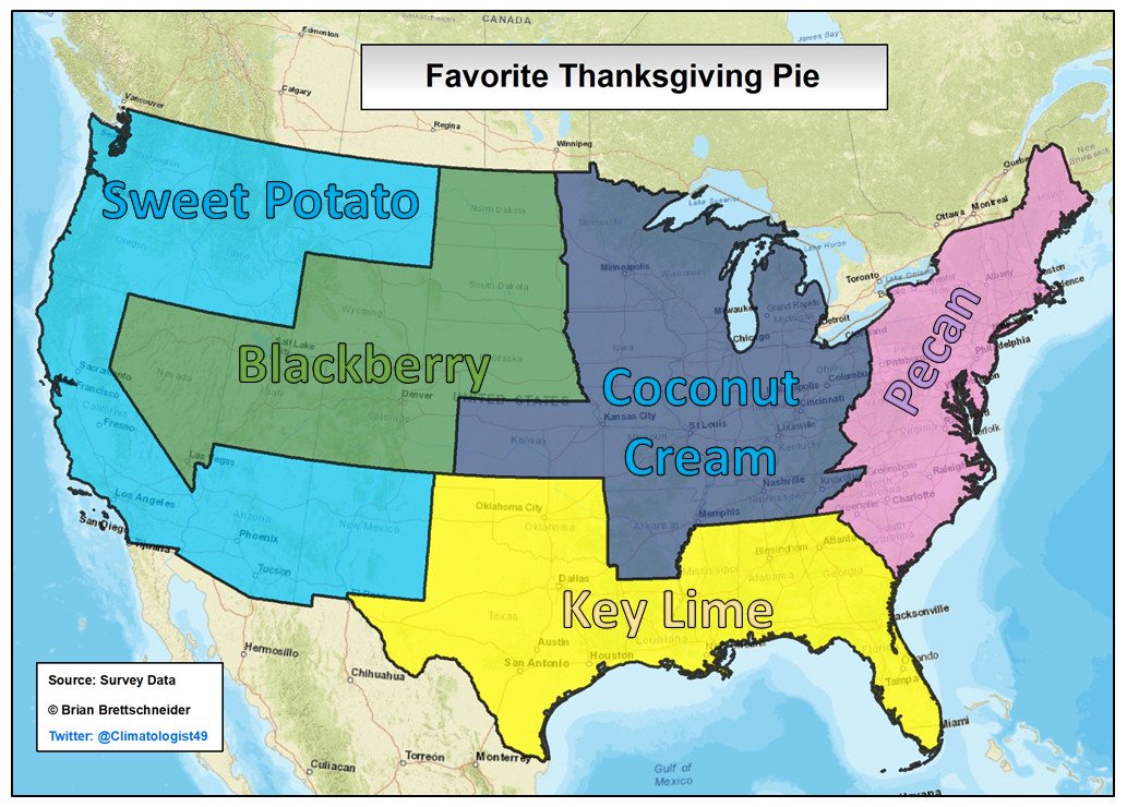 Lessons from posting a fake map about pies – FlowingData