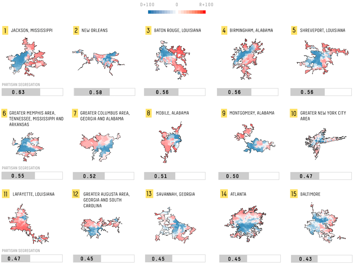 Political polarization