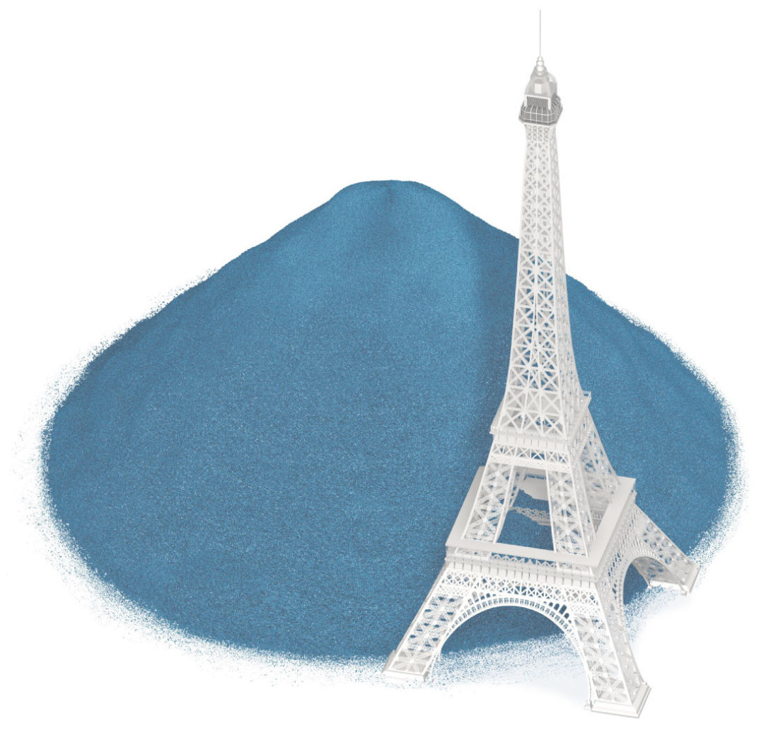 all-of-the-plastic-bottles-purchased-in-a-day-eiffel-tower-for-scale