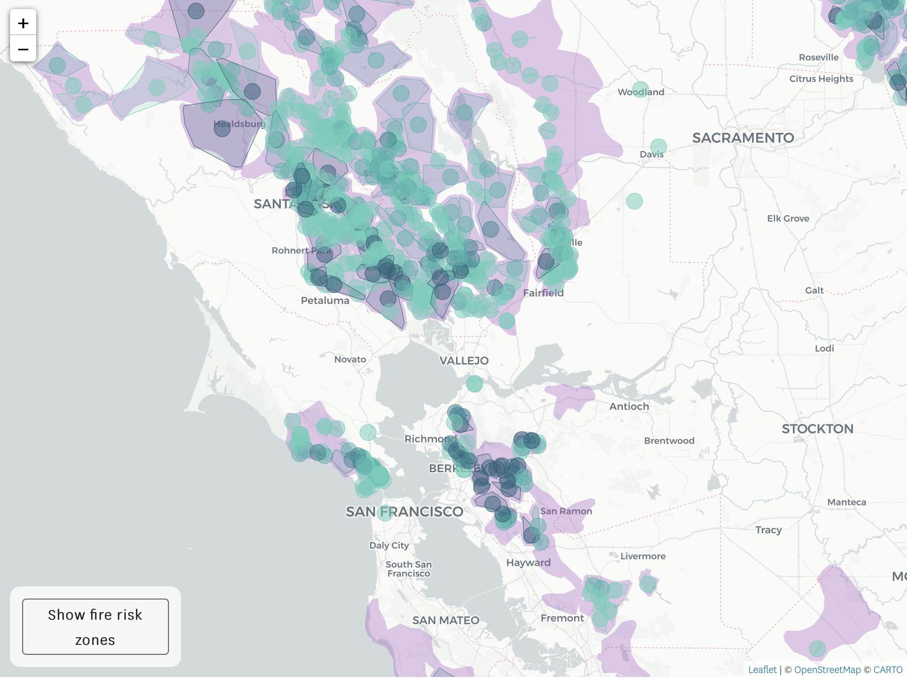 PG&E providing shapefiles, instead of a working map for shutoffs ...
