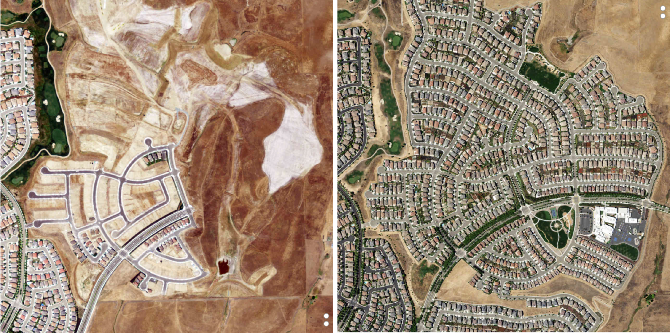 Urban Growth Via Satellite Imagery Flowingdata