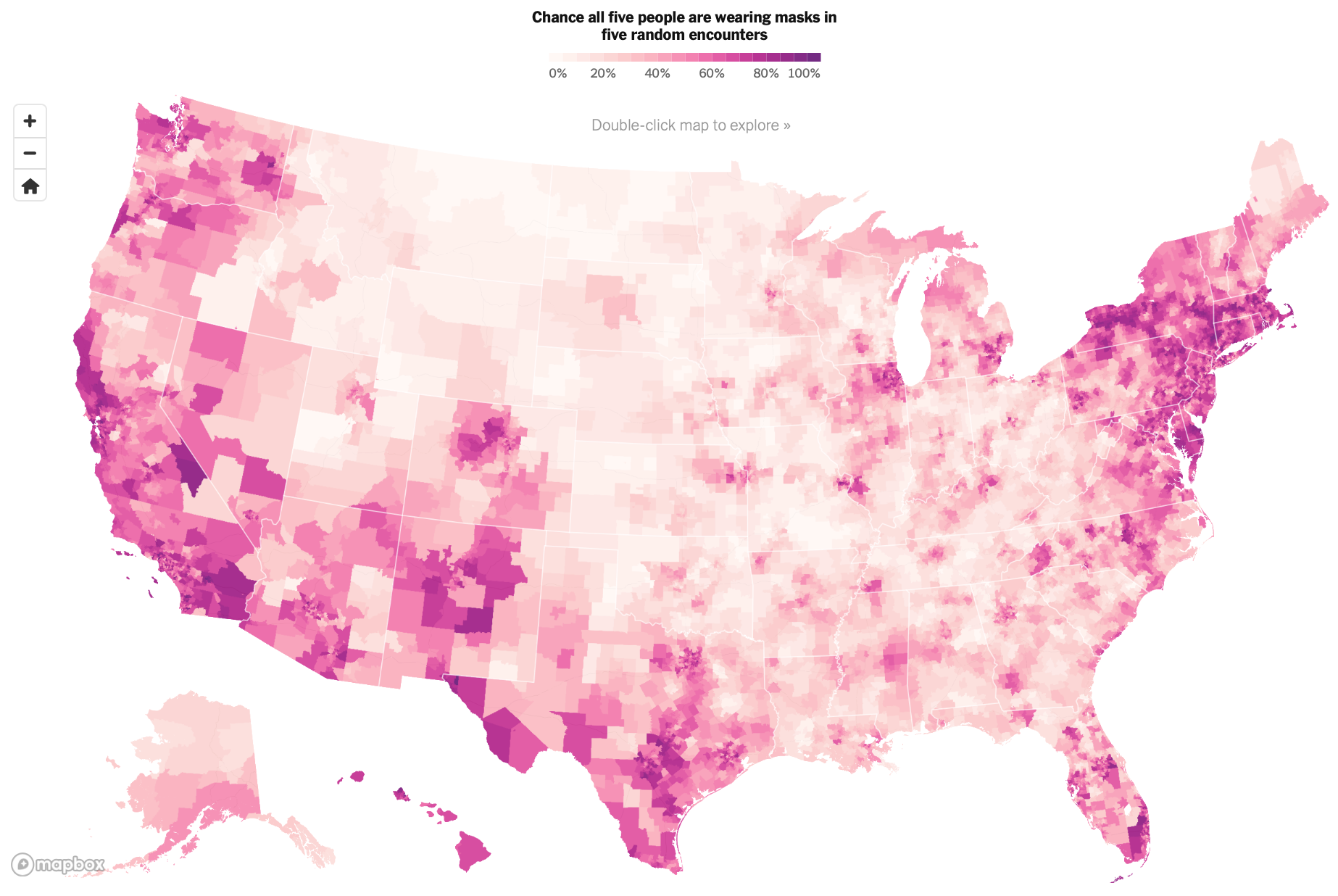 Where people are wearing masks – FlowingData