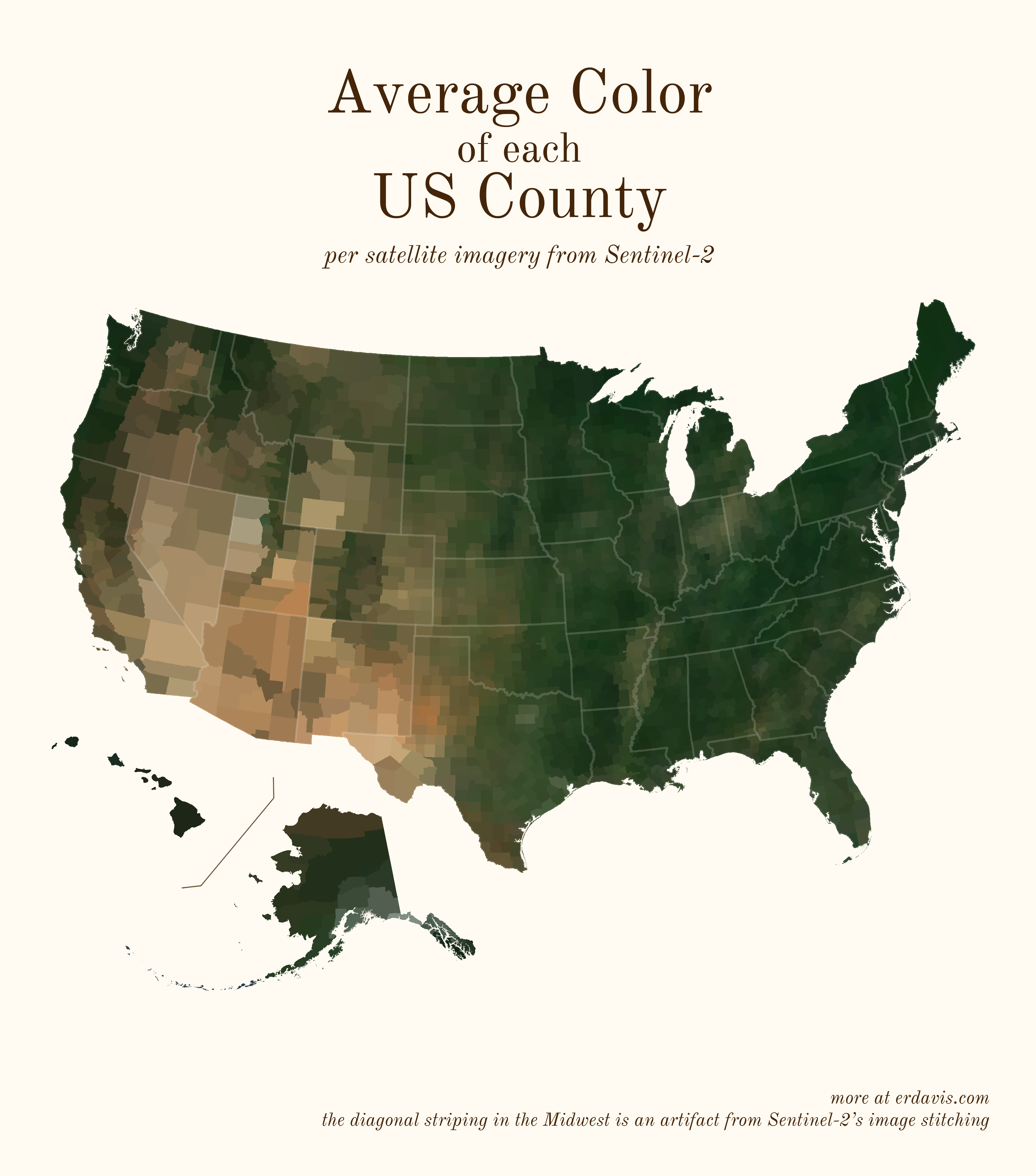 State based. Average Colors.